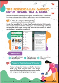 E- Book : Tips Pengendalian Gadget untuk Orang Tua & Guru