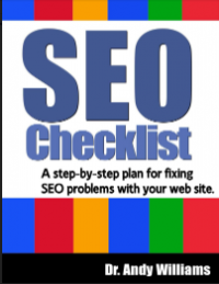 E- Book : SEO Checklist : A Step by Step plan for Fixing SEO Problems with Your Website