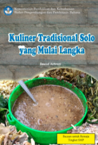 Image of E- Book : Kuliner Tradisional Solo yang Mulai Langka